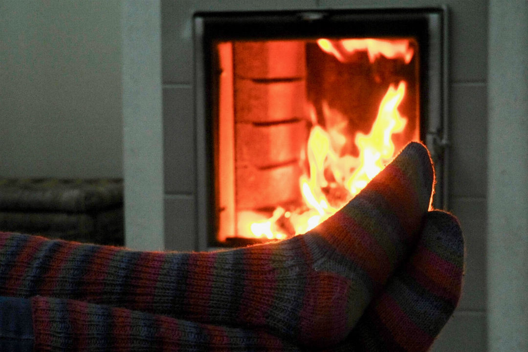 Pornaisissa perhekoti Kuusikon takka